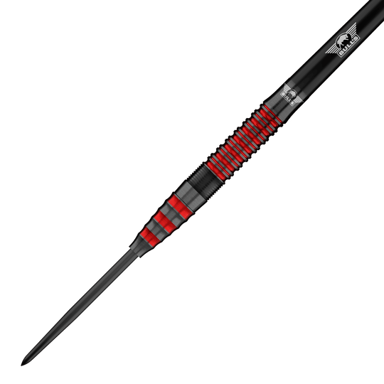 Das Bild zeigt die Bulls NL Florian Preis Steeldarts - 23g. Diese Steeldarts sind speziell für Präzision und Kontrolle entworfen.