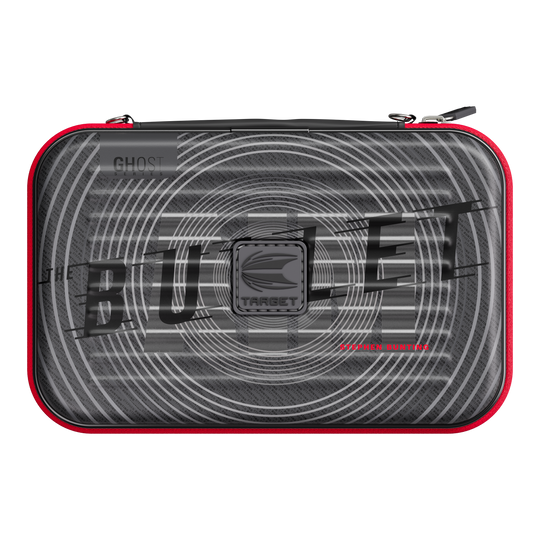 Gezeigt wird das Takoma XL Ghost Series Stephen Bunting Dartcase. Das praktische Case wurde für Dartspieler entwickelt.
