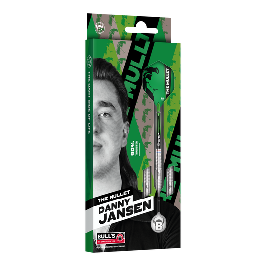 Bulls Danny Jansen soft darts - 20g Hier ist der Bulls Danny Jansen Softdart mit 20g Gewicht abgebildet. Das Produkt eignet sich für professionelle Softdartspiele.
