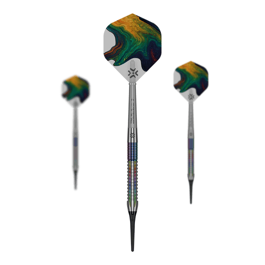 Bullet Diesel V2 soft darts - 20g Dies ist ein Bild der Bullet Diesel V2 20g Soft Darts. Diese Softdarts sind speziell für elektronische Dartautomaten gedacht.