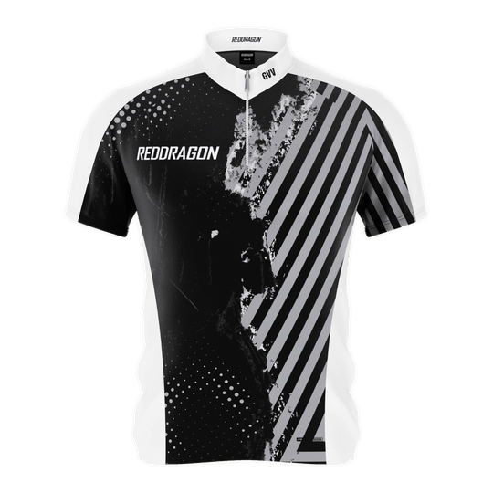 Red Dragon Gian Van Veen Limited Edition Dartshirt ist abgebildet. Das Shirt ist eine limitierte Auflage für Dartspieler.