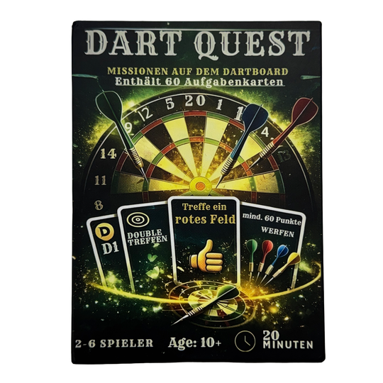 Dart Quest card game 