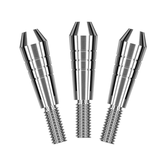 Target Power Titanium Shafts Ersatztops - Silber