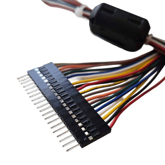 Löwen Darts adapter cable Matrix/CPU Gezeigt wird das Produkt Löwen Darts Adapterkabel Matrix/CPU. Es handelt sich um ein spezifisches Verbindungskabel.