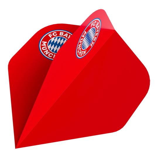 Bulls FC Bayern Munich Flight Collection - 5 sets Zu sehen ist die Bulls FC Bayern München Flight Collection - 5 Satz. Dieses Flight-Set enthält fünf verschiedene Flights im Design des FC Bayern München.