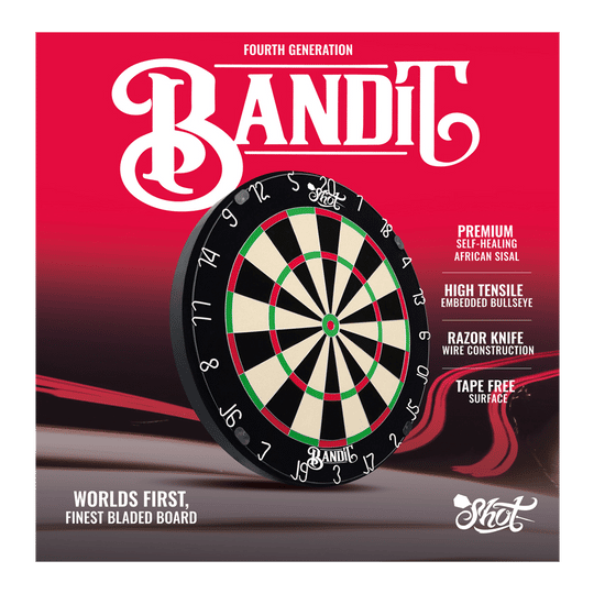 Shot Bandit Steeldartboard