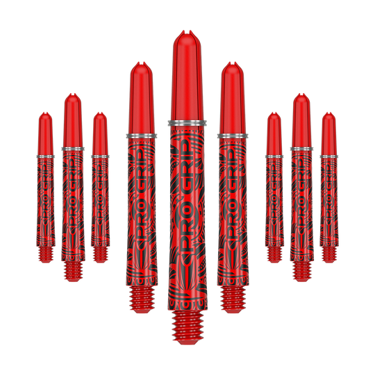 Target Pro Grip Ink Shafts - 3 Sets - Red