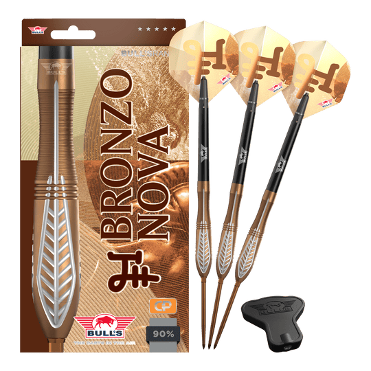 Bulls NL Bronzo Nova Convertible Point Steel Darts Bulls NL Bronzo Nova Convertible Point Steel Darts