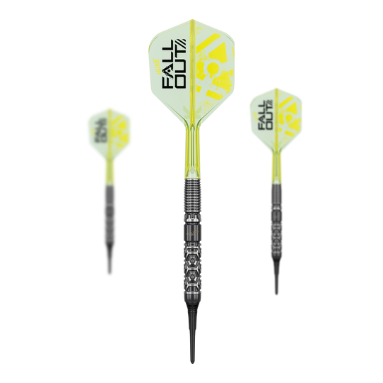 Target Luke Littler Nuke Fallout Soft Darts - 19g Target Luke Littler Nuke Fallout Soft Darts - 19g