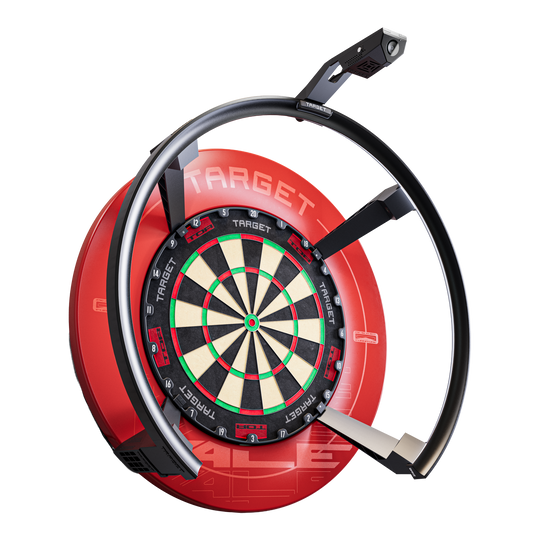 Hier sieht man den Target OMNI VIRT Kamera Arm. Das Produkt dient dazu, Kameras sicher an der gewünschten Position zu halten.