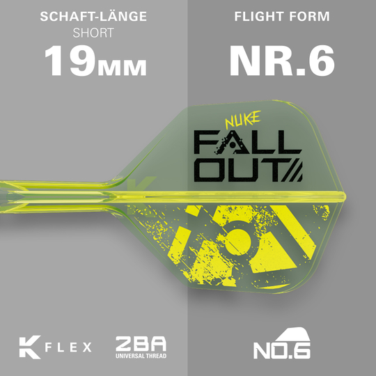 Target Luke Littler Nuke Fallout Soft Darts - 19g