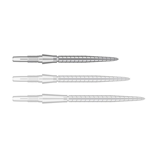 Target Swiss Storm Quartz Dart Tips - Silver