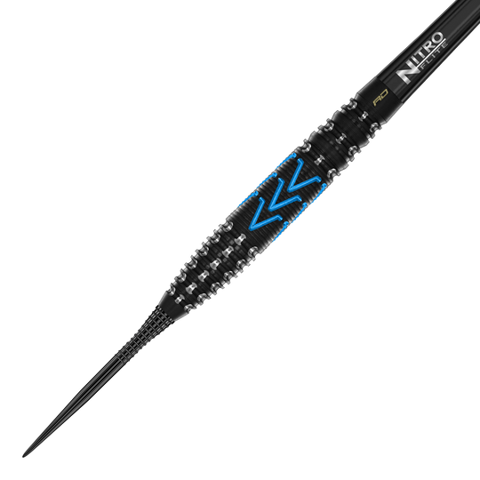 Zu sehen sind die Red Dragon Amp Torpedo Steeldarts. Die Darts haben ein modernes Design und eignen sich für das Steeldart-Spiel.