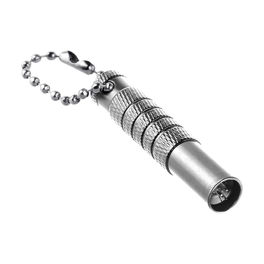 Das Bild zeigt einen Bullet Shaftrest Entferner in Silber. Das Produkt wird zur Entfernung von Shaftrests an Dartpfeilen verwendet.