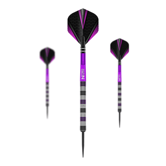 Red Dragon Gemma Hayter steel darts - 22g Hier sieht man ein Set der Red Dragon Gemma Hayter Steeldarts - 22g. Die Darts sind für professionelle Dartspieler geeignet.