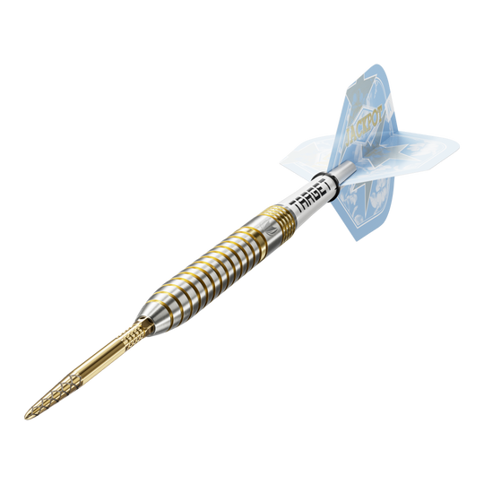 Target Adrian Lewis Showdown Swiss Points Steeldarts Dieses Bild stellt die Target Adrian Lewis Showdown Swiss Points Steeldarts dar. Sie zeichnen sich durch Qualität und Präzision aus.